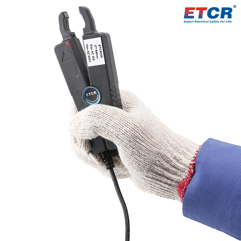 ETCR008 Sharp-Tongued Small Caliber Current Sensor for Power Fault Analysis