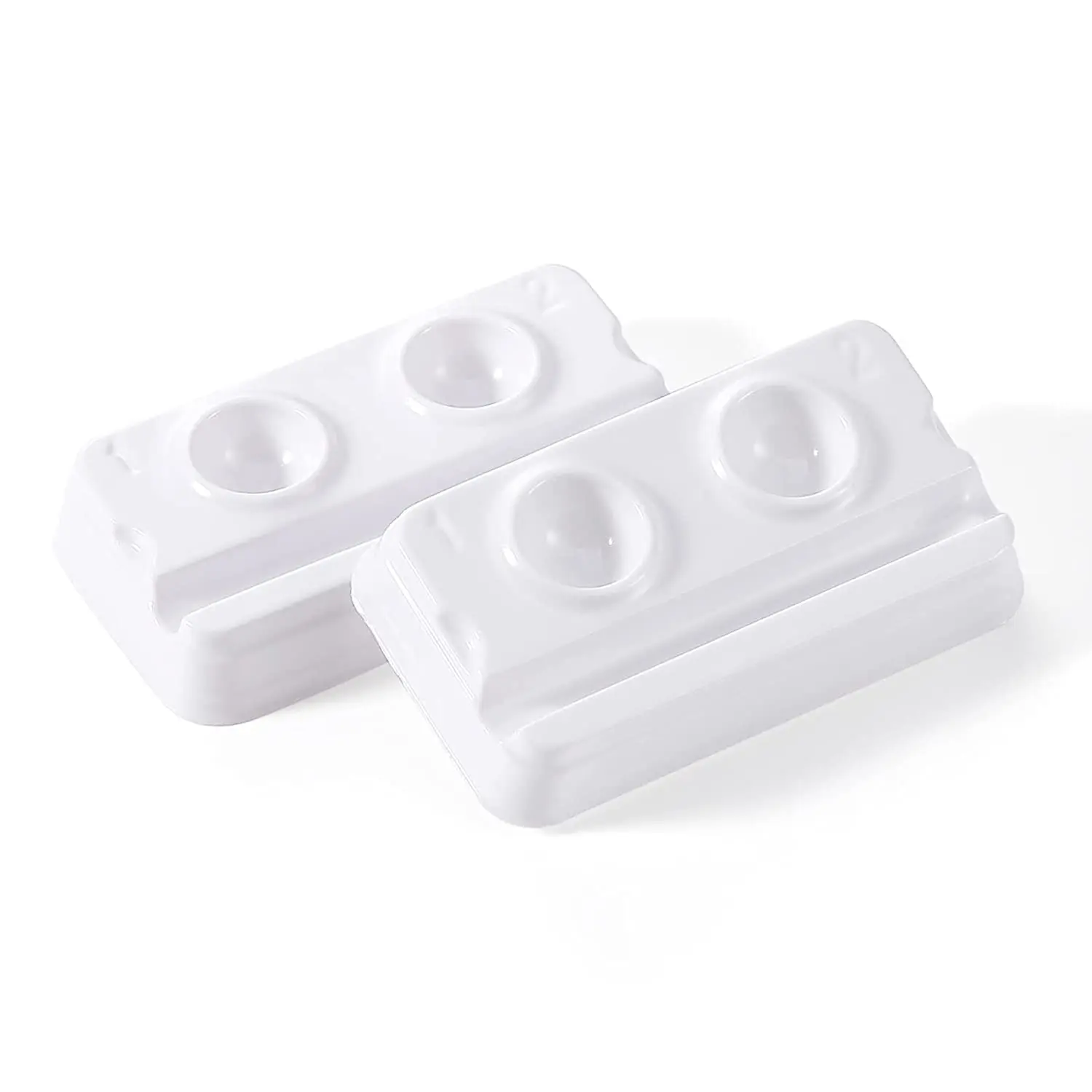 Dental Materials Blending Wells 2/4 Wells Disposable Mixing Trays ECO-Friendly Plastic Dental Mixing Wells