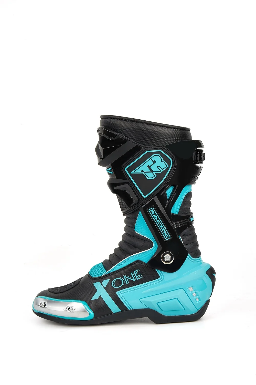 2024 TR X-ONE Men's Microfiber Leather PU Motorcycle Boots