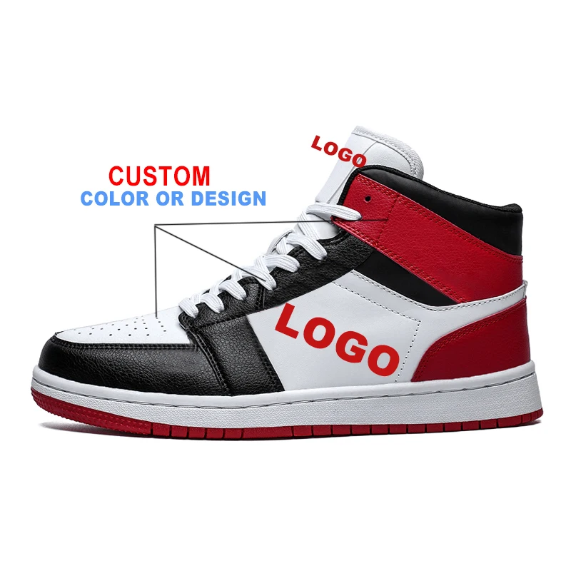 Freewander Custom Design Lace up Sneaker Shoes for Teens Boys