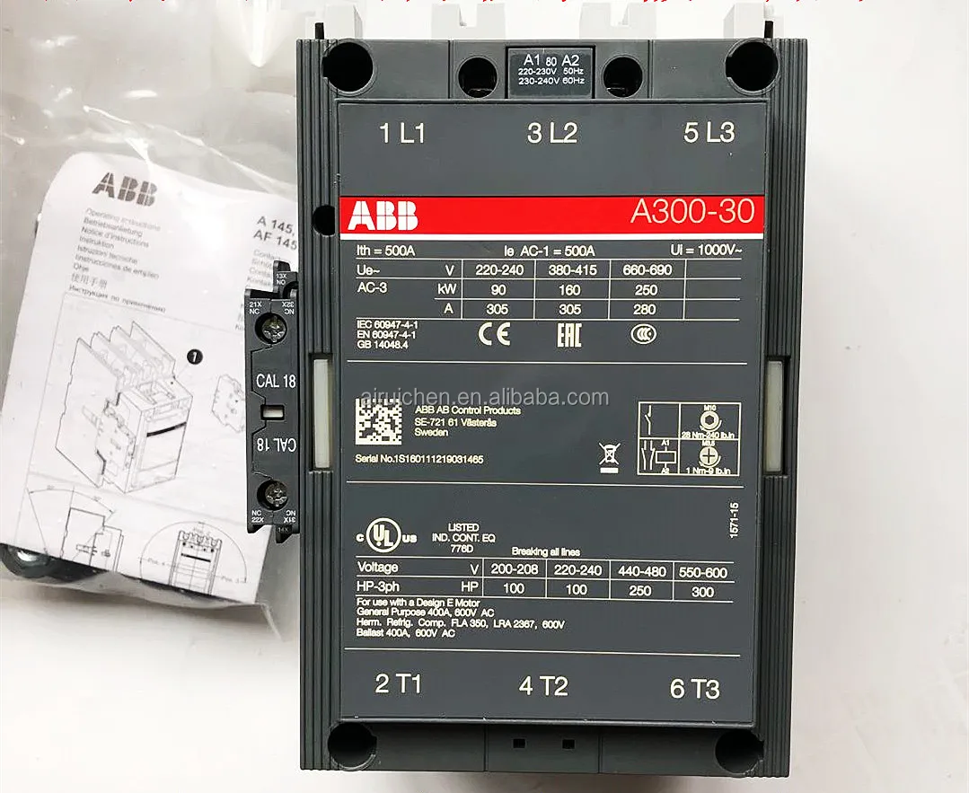 Brand new-ABB AC contactor 220-230V 50Hz/230-240V| Alibaba.com