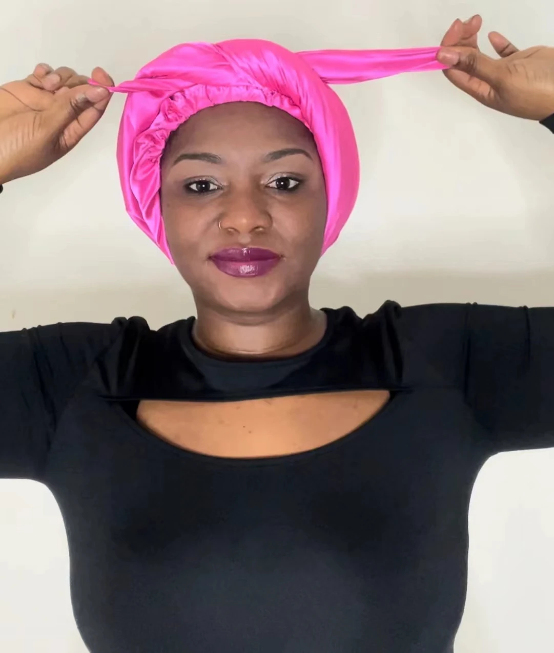 3Pcs Bonnets For Black Women Braid Bonnet Large Long