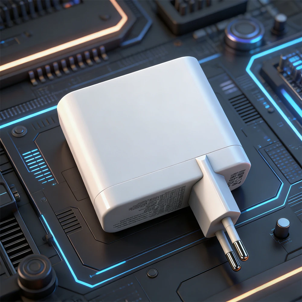 GaN 4-in-1 USB Wall Charger PD 100W 65W Super Fast Charging, Multi-Port USB-C Charger for Mobile Phone Laptop UK Plug I20-100