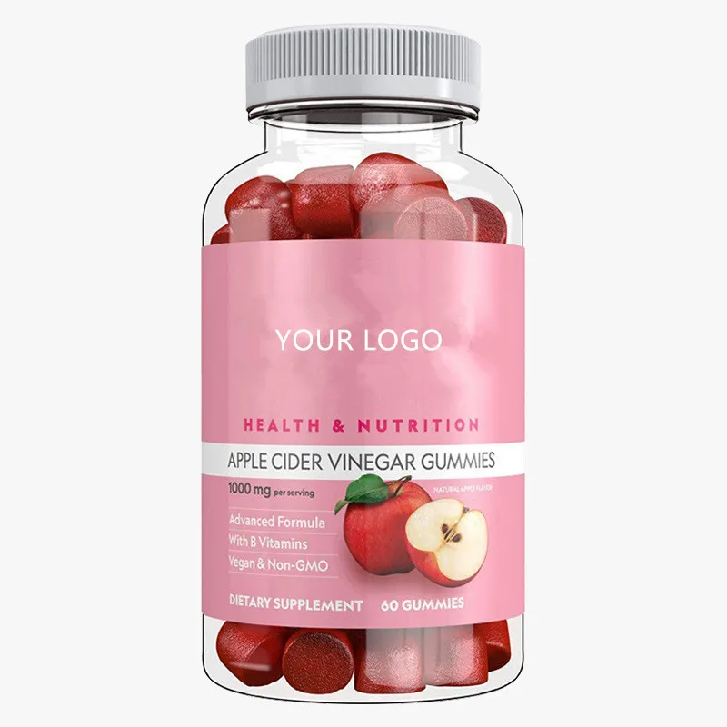 OEM ODM Vitamin Biotin Immune Gummies Apple Cider Vinegar Gummies Supplements with the Mother