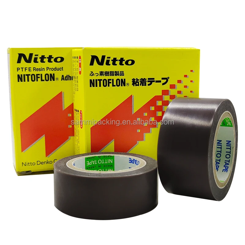Nitto Denko Nitoflon 903ul Ptfe Adhesive Tape High Temperature Ptfe Pure Film Gray Heat Sealing