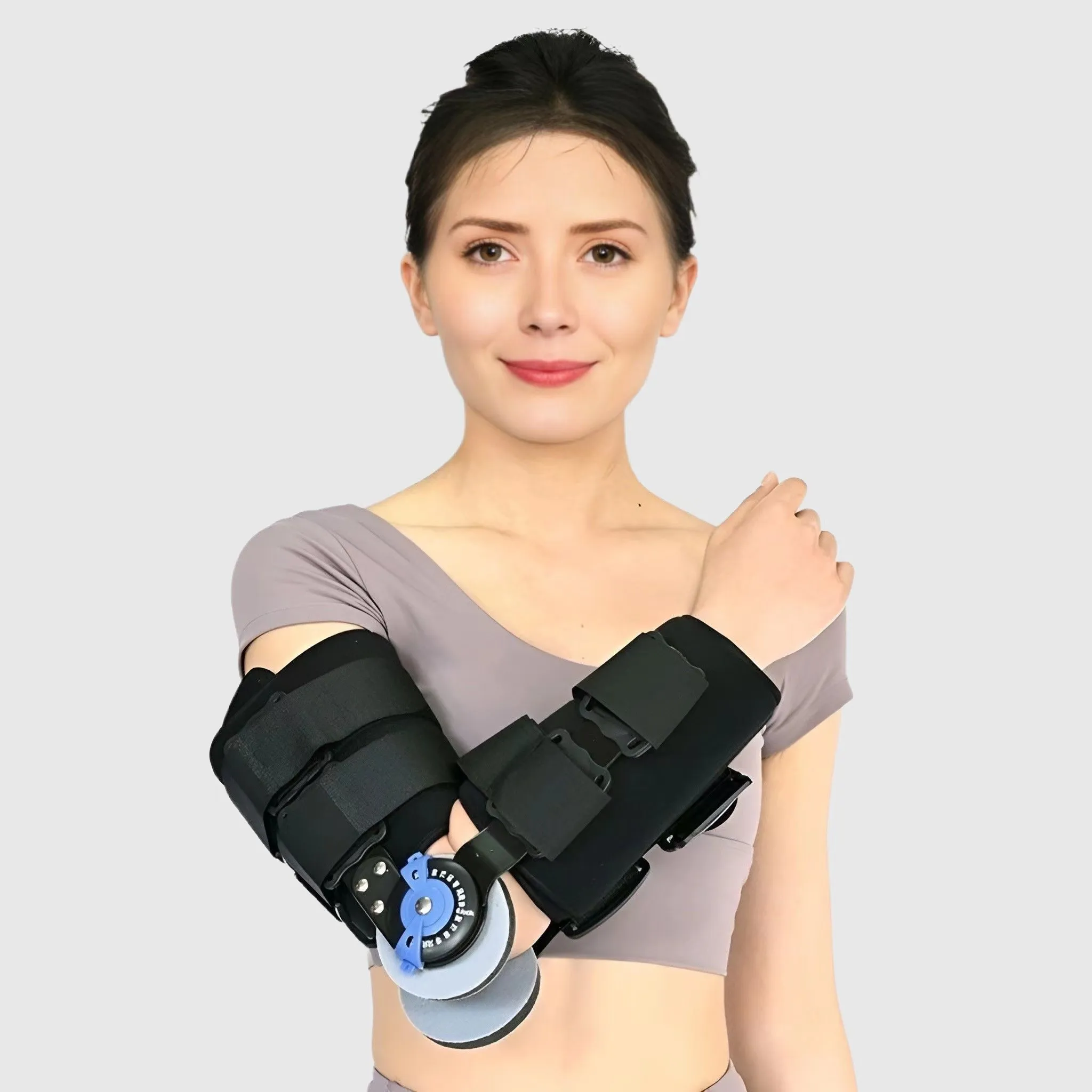 Custom Elbow Hinge Arm Brace Immobilizer Stabilizer Injury Support Rom ...