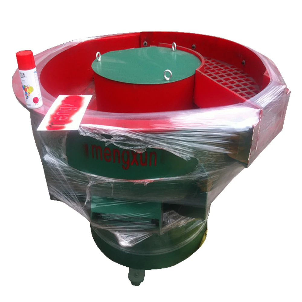 Factory Plastic Material Parts Surface Deburring and Polishing Vibrating Grinder Drum Finishing Machine