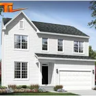 luxury new design prefabricated steel structure house villa