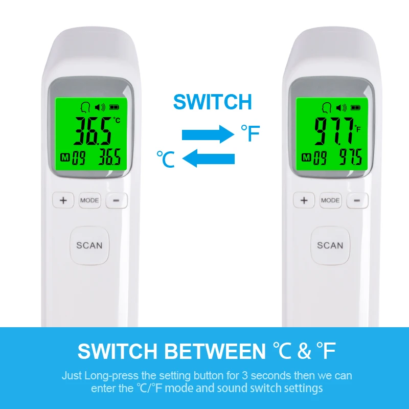 ce approved multi-functions fever temperature baby