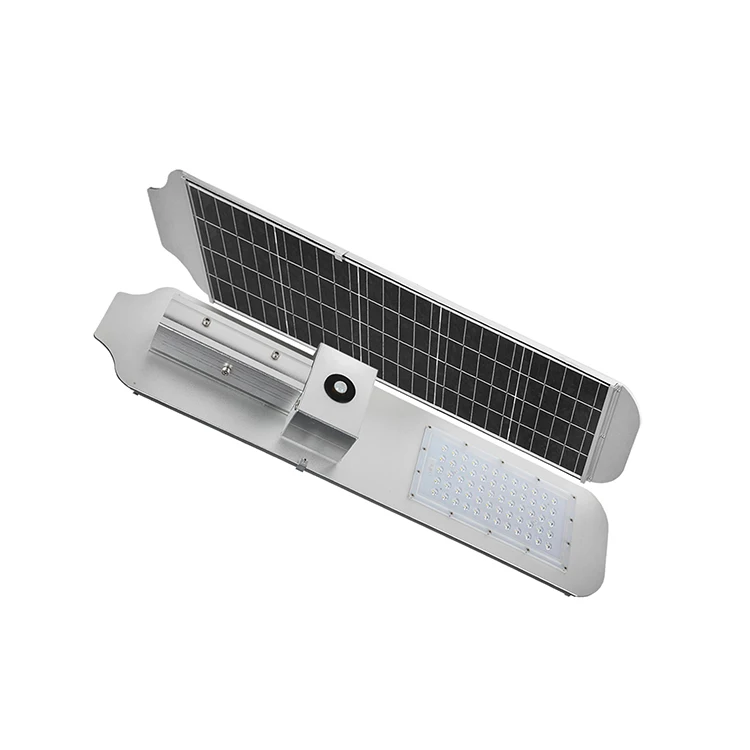 60W All In One Integrated Smart Led Solar Light Ultrathin Motion Sensor Outdoor Solar Light With Camera For Road Street
