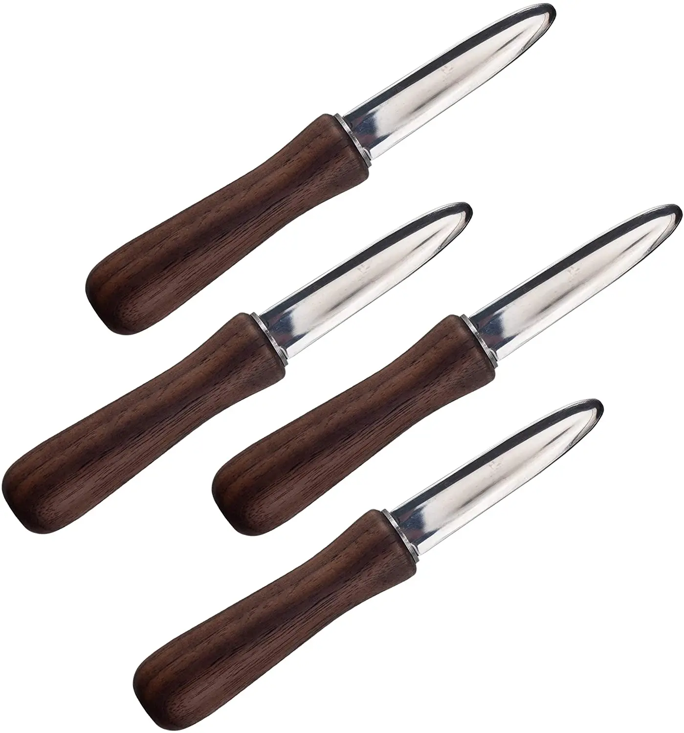 Нож для моллюсков с деревянной ручкой