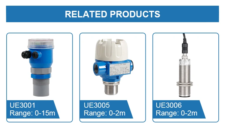 Holykell 10m Ue3003 4 20ma Ultrasonic Fuel Level Sensor Non Contact Level Sensor Buy Level 9554