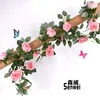 16 plants de rosiers roses grimpants