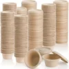 sku-11 Vaso pequeño de papel de caña de azúcar natural