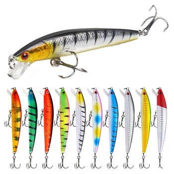 Echo 8.5cm 9g Floating Minnow Long-cast Bait Fresh Water Saltwater Fishing Stream Tip Slow Sinking Fishing Lures – Minnow – view 2