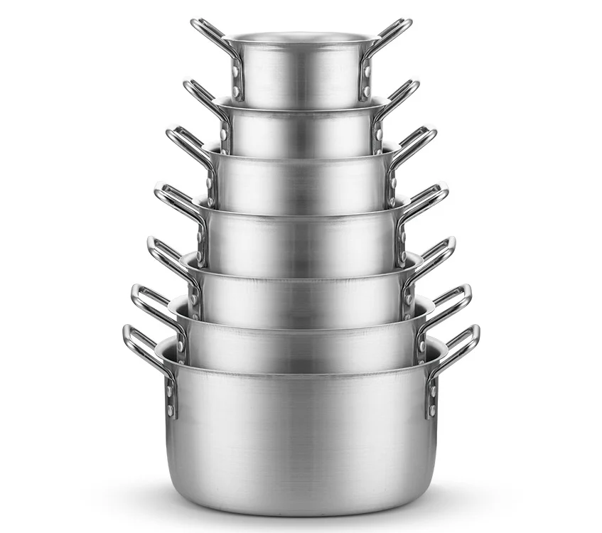 Aluminum pots, aluminum cookware, aluminium pot, commercial