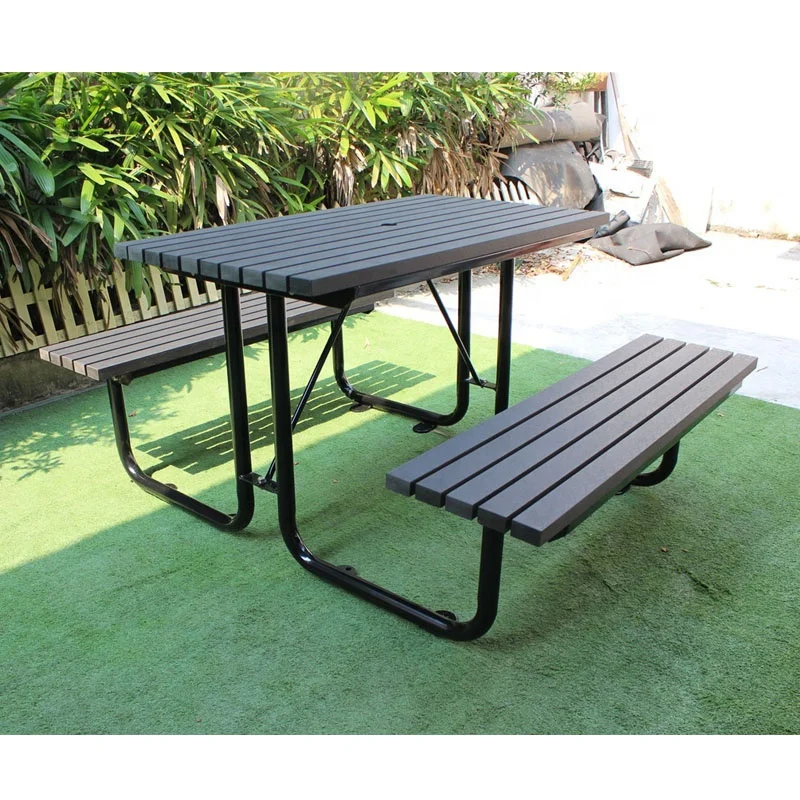 Outdoor Picnic Table and Bench Outside Tables with Chair for Picnic Garden Park Picnic Tabl with Chair