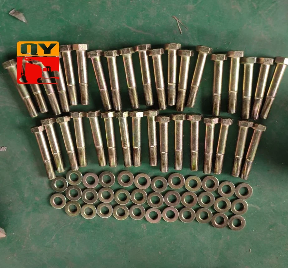 QIANYU Excavator PC400-7 PC450-7 PC300-7 Swing Circle Bolt Washer
