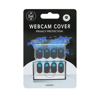 8 Pack Webcam Cover Universal Phone Privacy Sticker Front Anti spy Camera Cover For iPhone For iPad Web Laptop PC Macbook Tablet