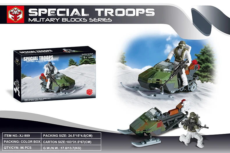 Multiple Styles Military Action Figures - Special Forces Toys