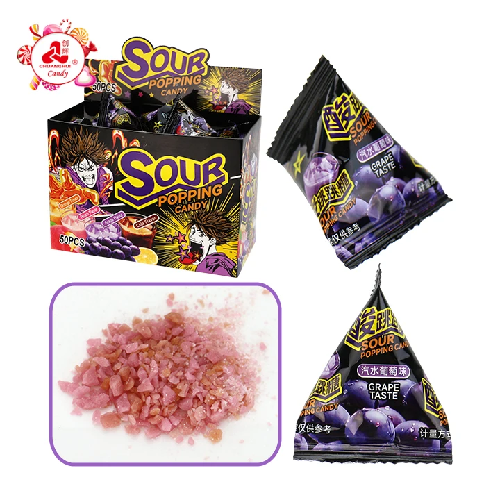 Sour Popping candy