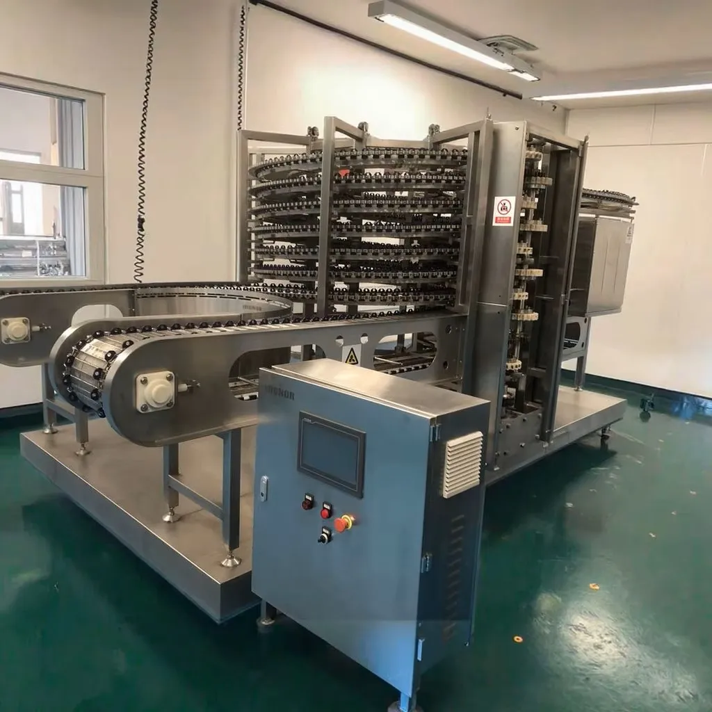 High performance automatic tunnel quick freezing equipment for meat and seafood