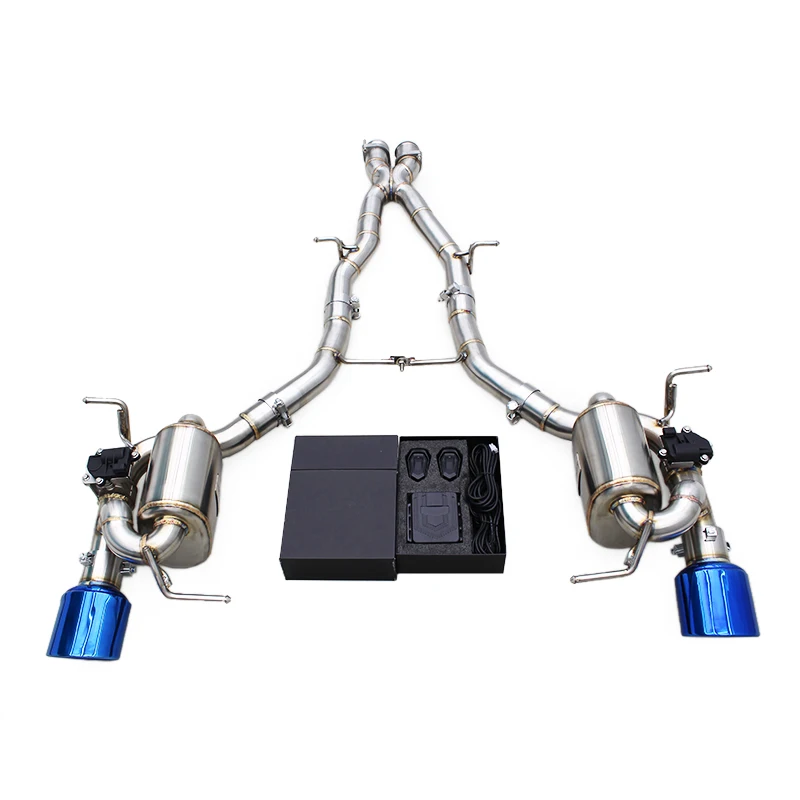 Valvetronic Exhaust Pipes For Mercedes-Benz SLK280 / SLK300 / SLK350 R171 3.0L / 3.5L 2004-2011