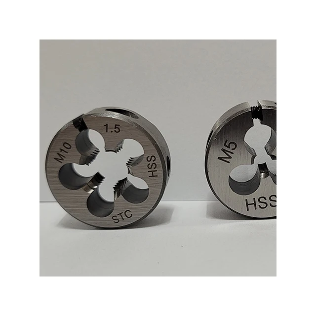[DS TECH STC] HSS ROUND DIES Adjustable Alloy Steel High Speed Steel Thread Round Die for Thread Cutting KOTRA