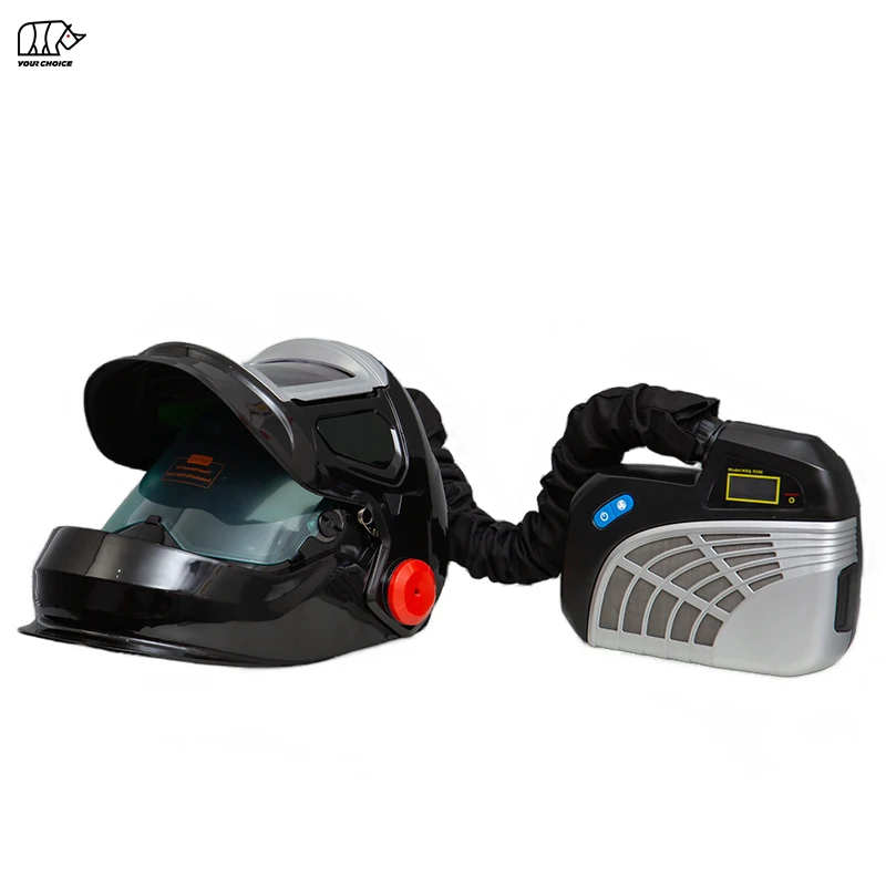 INWELT 2023 Custom Air Filter Electronic Solar Automatic Air Purifying Ventilated Respirator Welding Helmet Auto Darkening