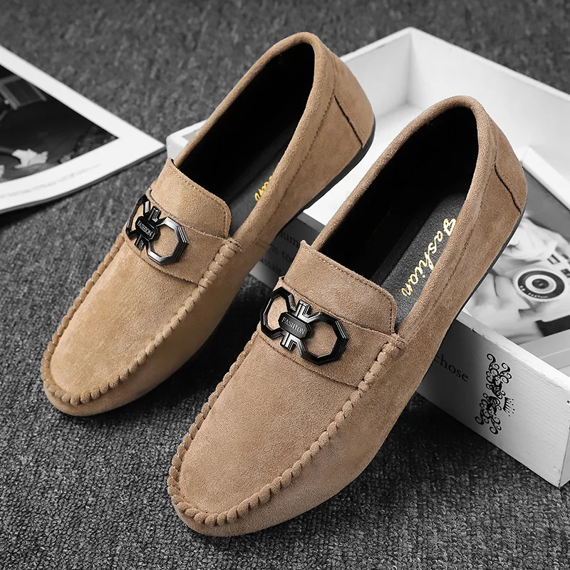 Daily Mens Loafers Office Working Shoes Hot Selling Wholesale Comfortable Casual Shoes for Men PU SUPER Low Print Rubber Accept