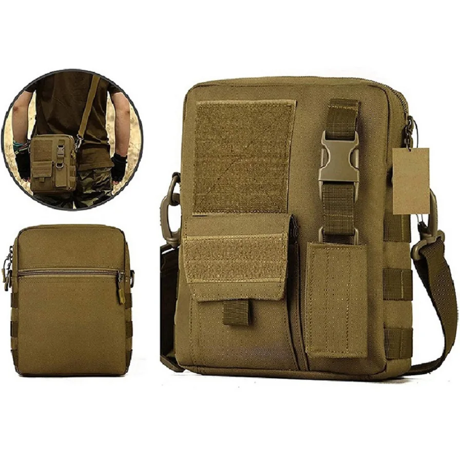 Factory Direct Sales Small Tactical Bag Casual Canvas Tactical Messenger Bag Good Quality Tactical Shoulder Bag