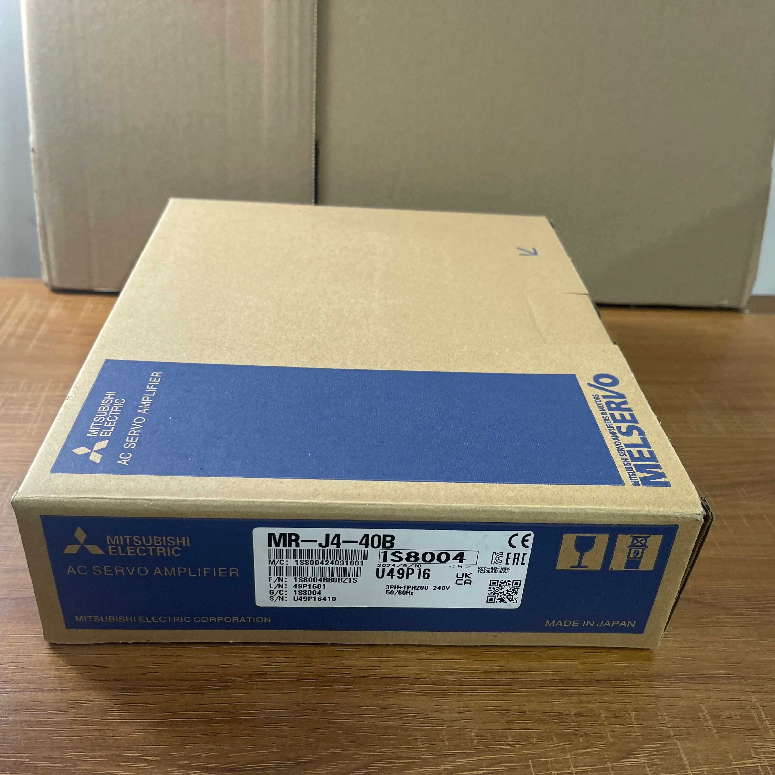 MITSUBISHI AC Servo Amplifier MR-J4-40B