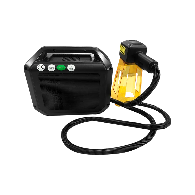 New Design Low Price 20W 30w Handheld Fiber  Laser Marking Engraving Machine for Plastic Pipe Metal Tire Nameplate Printing