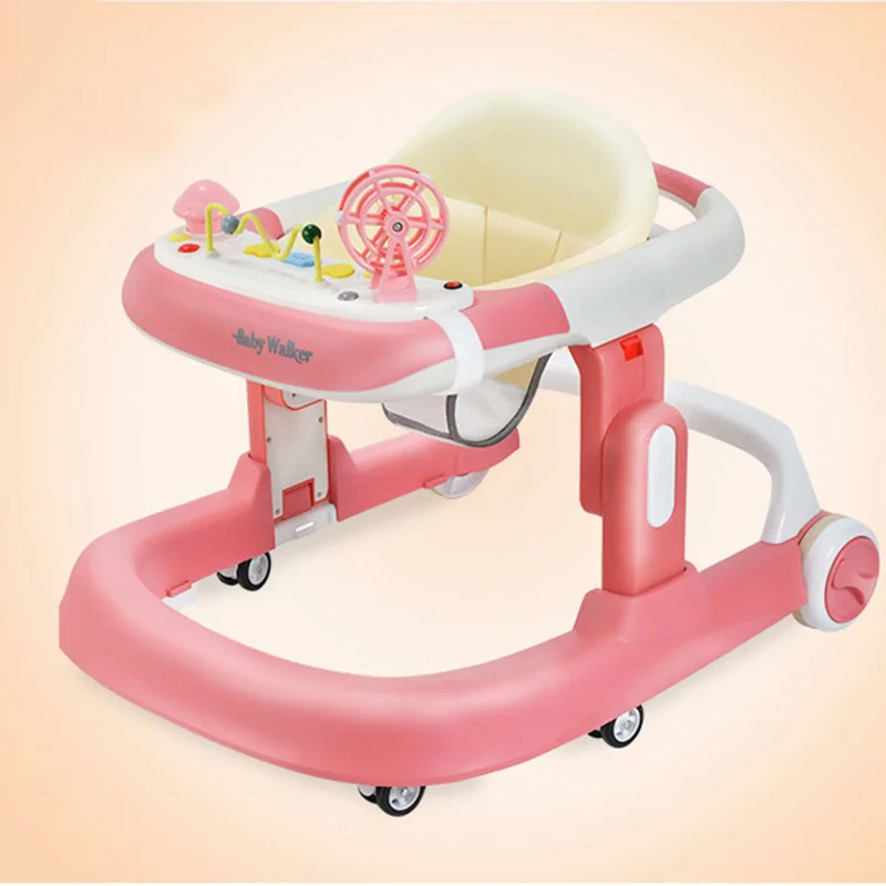 Multi-functional Baby Walker For Boys Girls, Foldable Baby Walker