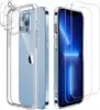 2 verres d'objectif + 2 verres d'écran + 1 coque de téléphone