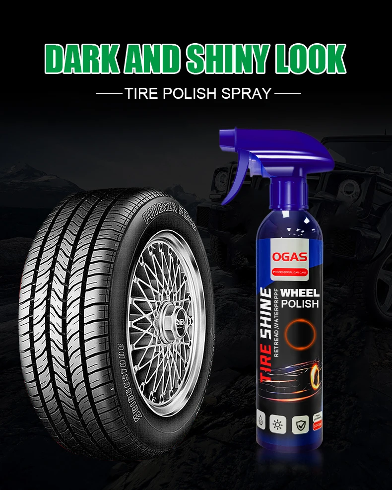 Ogas Top Selling Tire Shine Car Care Products Tire Ultra Shine ...