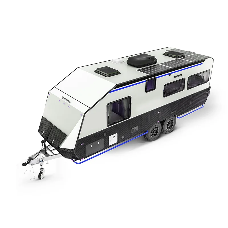 Off Road caravan Australian Standards 4x4 Luxury Camper Trailer Rv Camper for Outdoor Camping Custom Factory Travel Trailers