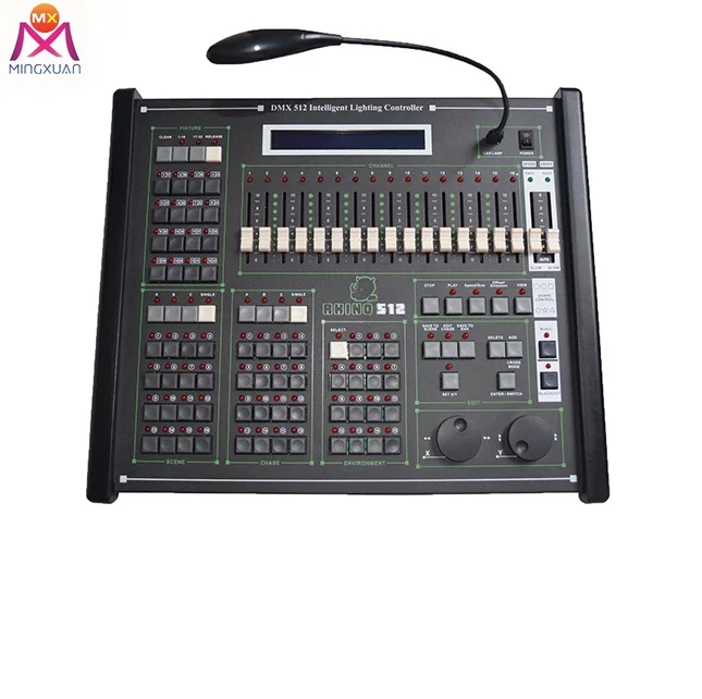 Dj Controller Stage Light Console Mixer 16 Channel DMX 512 Dimming ...