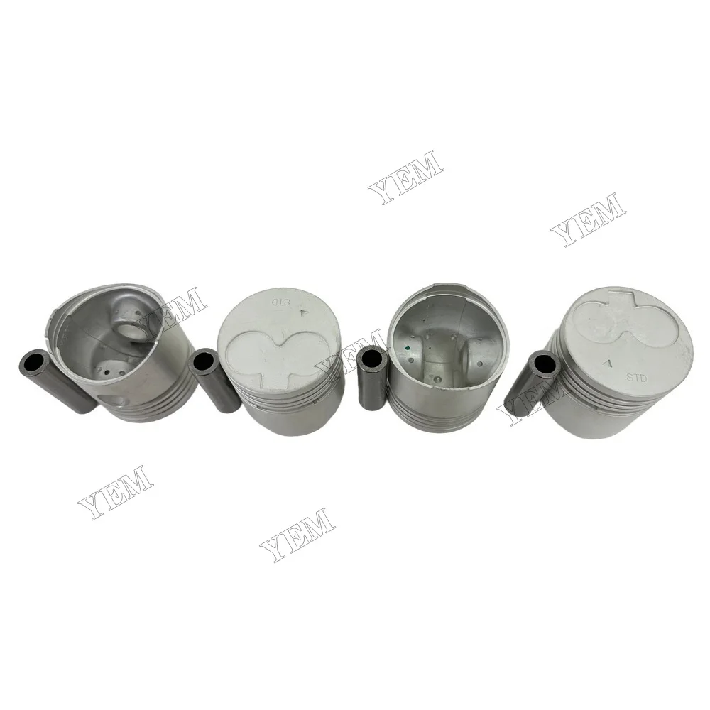 Piston Kit Compatible for Mitsubishi K4D Aftermarket Engine Spare Parts 3