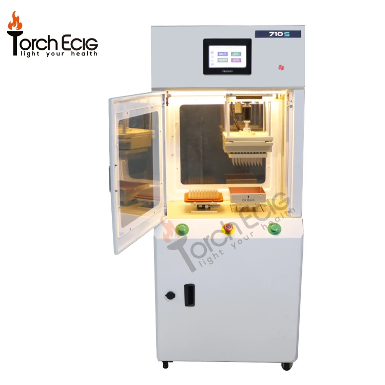 Производитель Шэньчжэнь, сенсорный экран, 100 шт. в раз, экономия трудозатрат и затрат, толстая машина для наполнения картриджей cbd, машина для наполнения картриджей