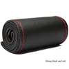 Glossy black and red