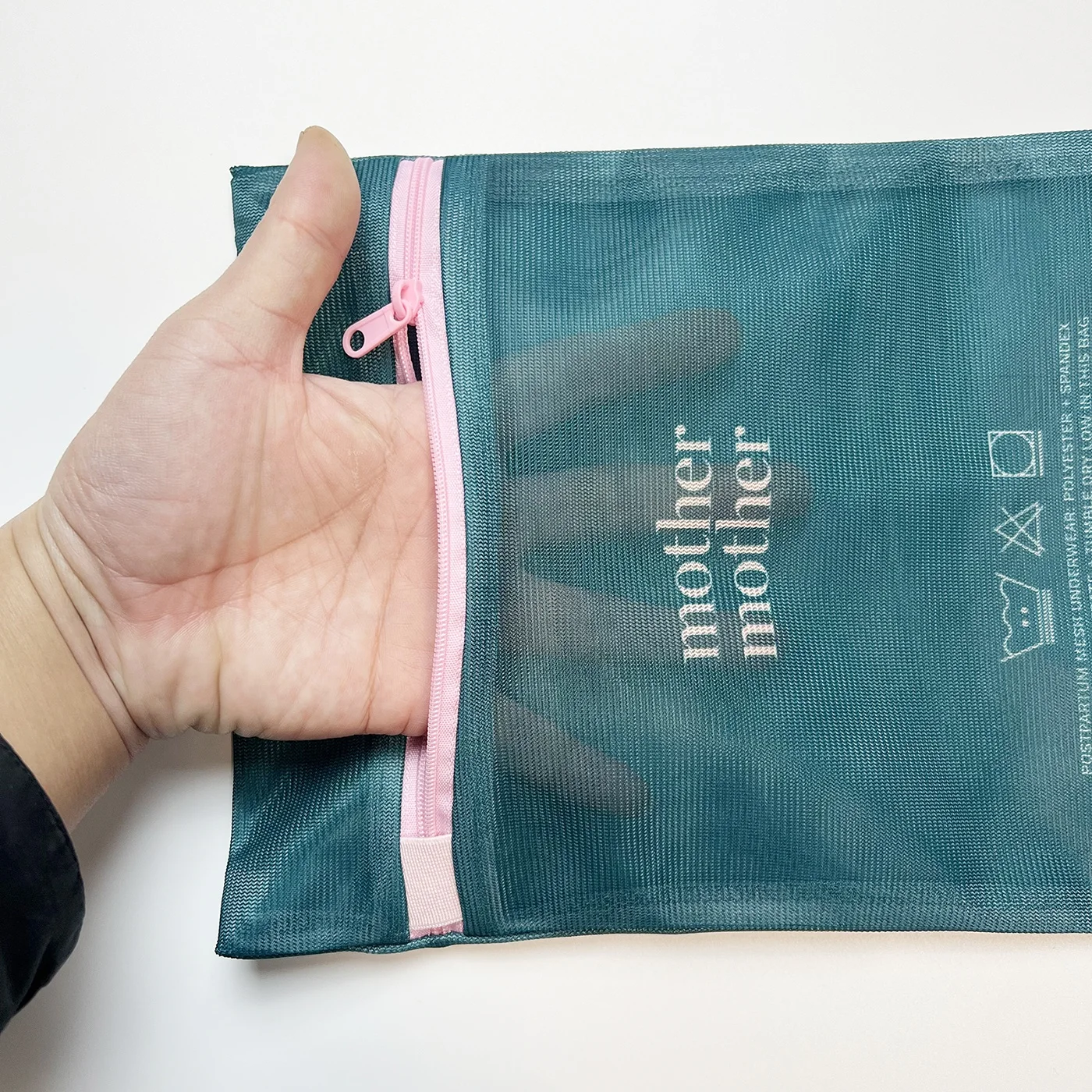 Zipper Polyester Mesh Custom Laundry Bags for Washing Machine Lingerie Delicate Bra Hosiery Small Mini Wash Bag