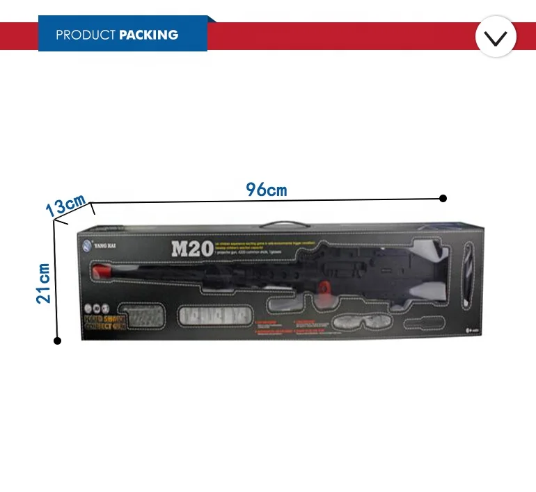 Wholesale Hand Operated Electric Projectile Stunt Gun for Children Gift