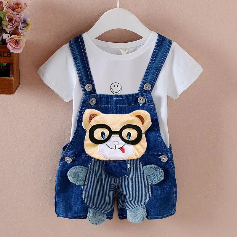 Wholesale Cute Baby Girl Denim Baby Blue Dress One Piece Summer Clothing  For School And Casual Wear From A012991, $7.24 | DHgate.Com