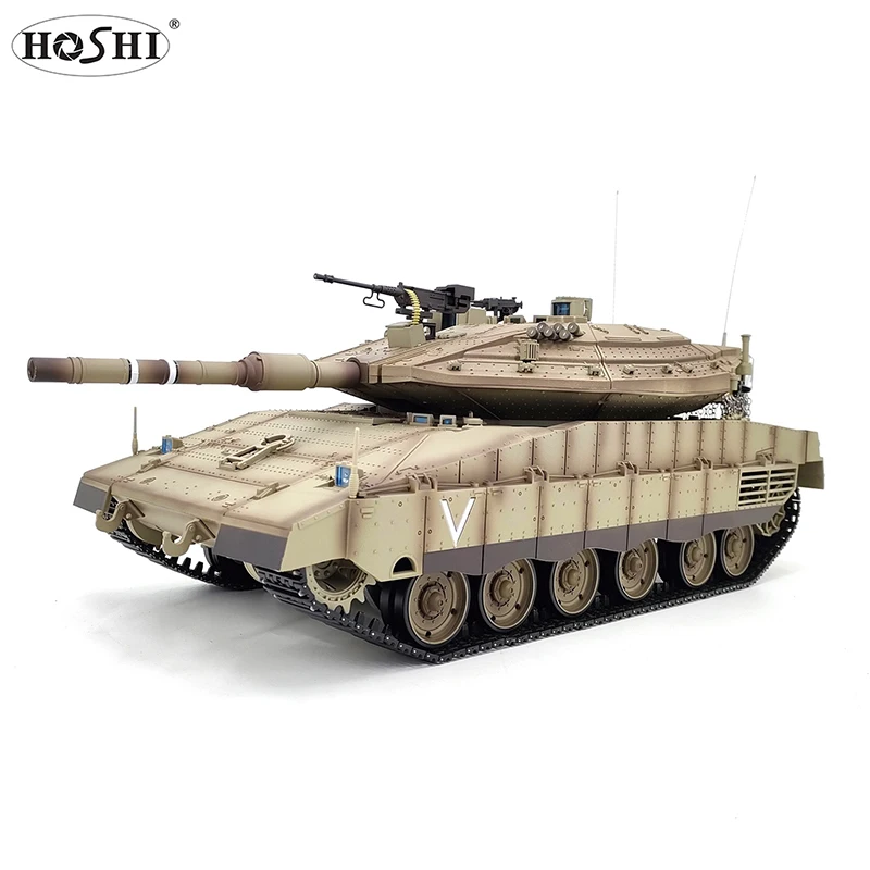 New Hoshi Henglong 3958-1 Israel MerkavaRCタンクメインバトル