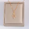 Collana con Pendente Placcato Oro 1