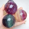 rainbow  fluorite sphere