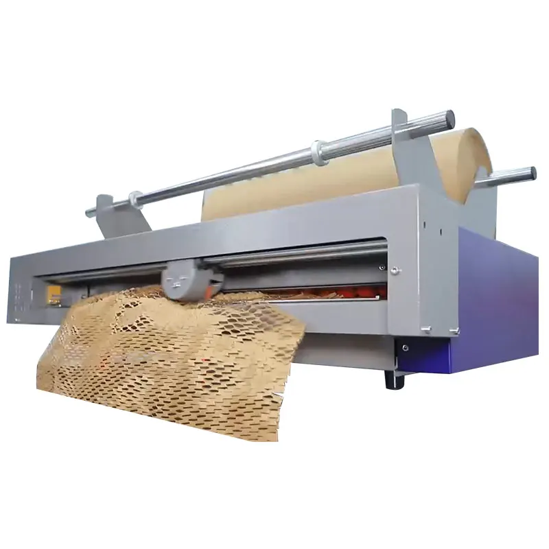 Automatic Electric Kraft Paper Honeycomb Wrapping Machine New & Used Condition for Farm Hotels Home Use - Image 3