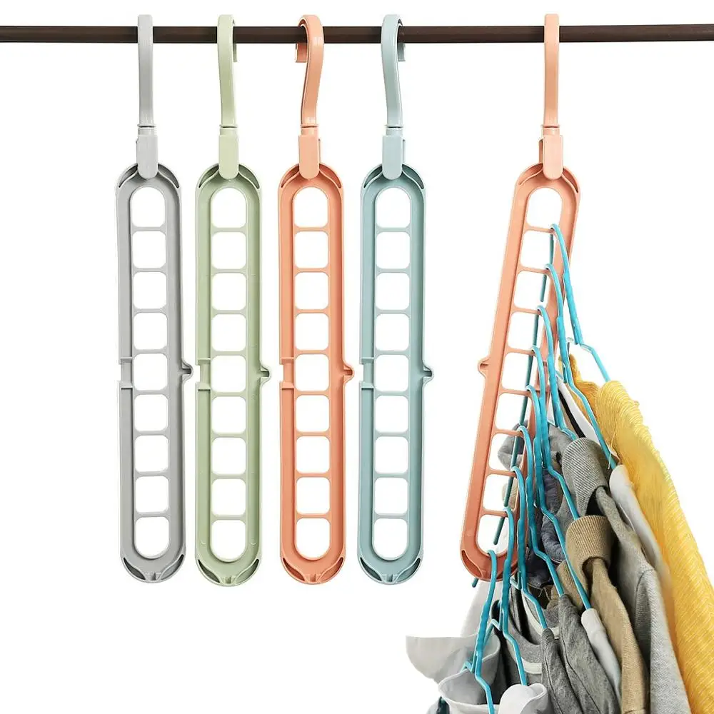 
Multi-Purpose Space Saving Plastic Magic Cascading Hangers 