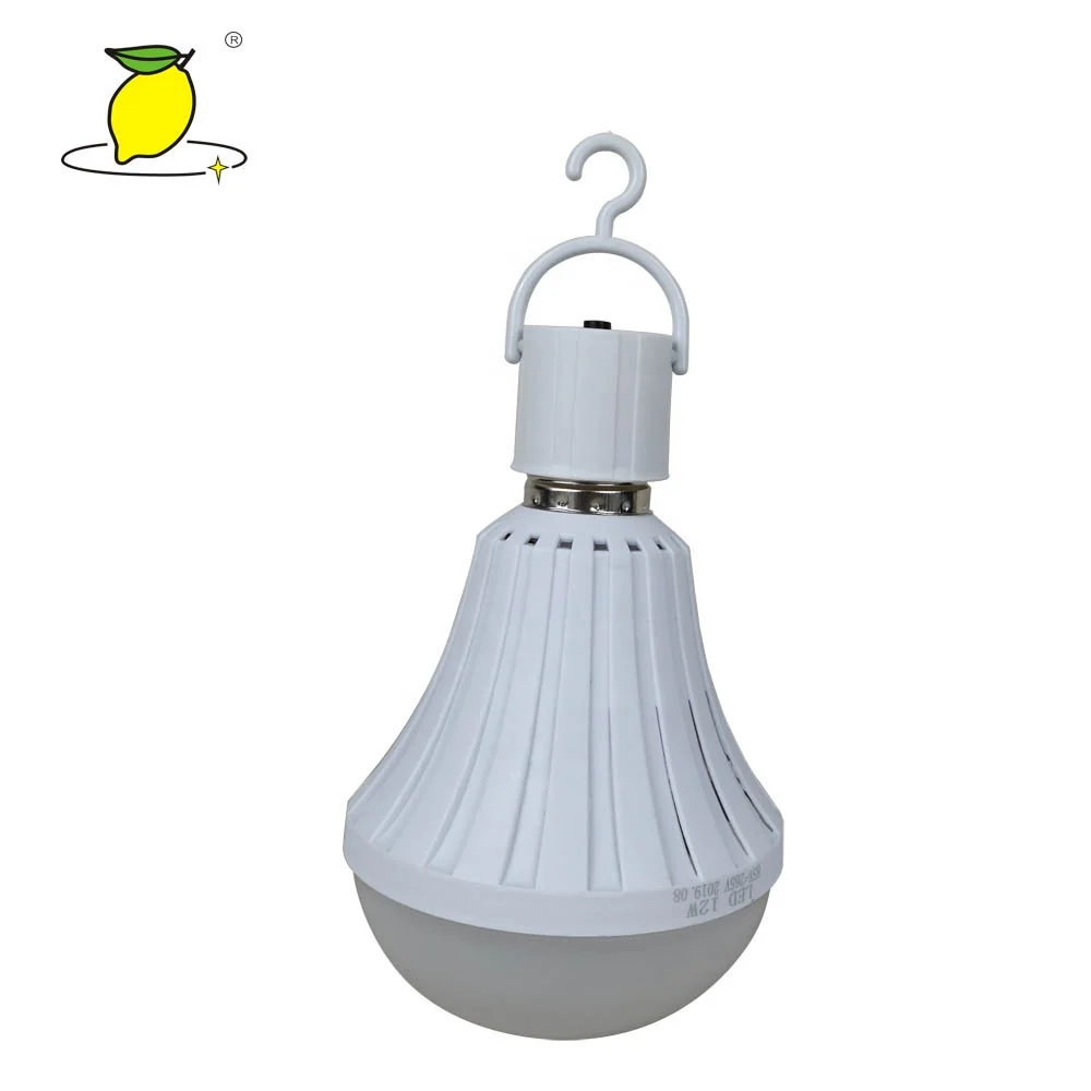 Novelty Intelligent 7W LED emergency led rechargeable light bulb